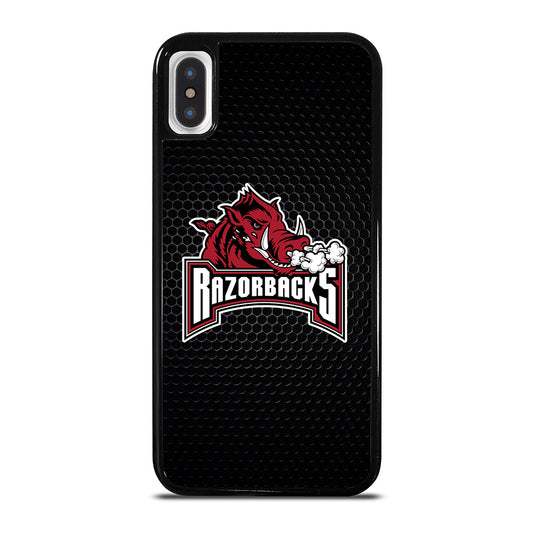 ARKANSAS RAZORBACKS METAL LOGO iPhone X / XS Case Cover