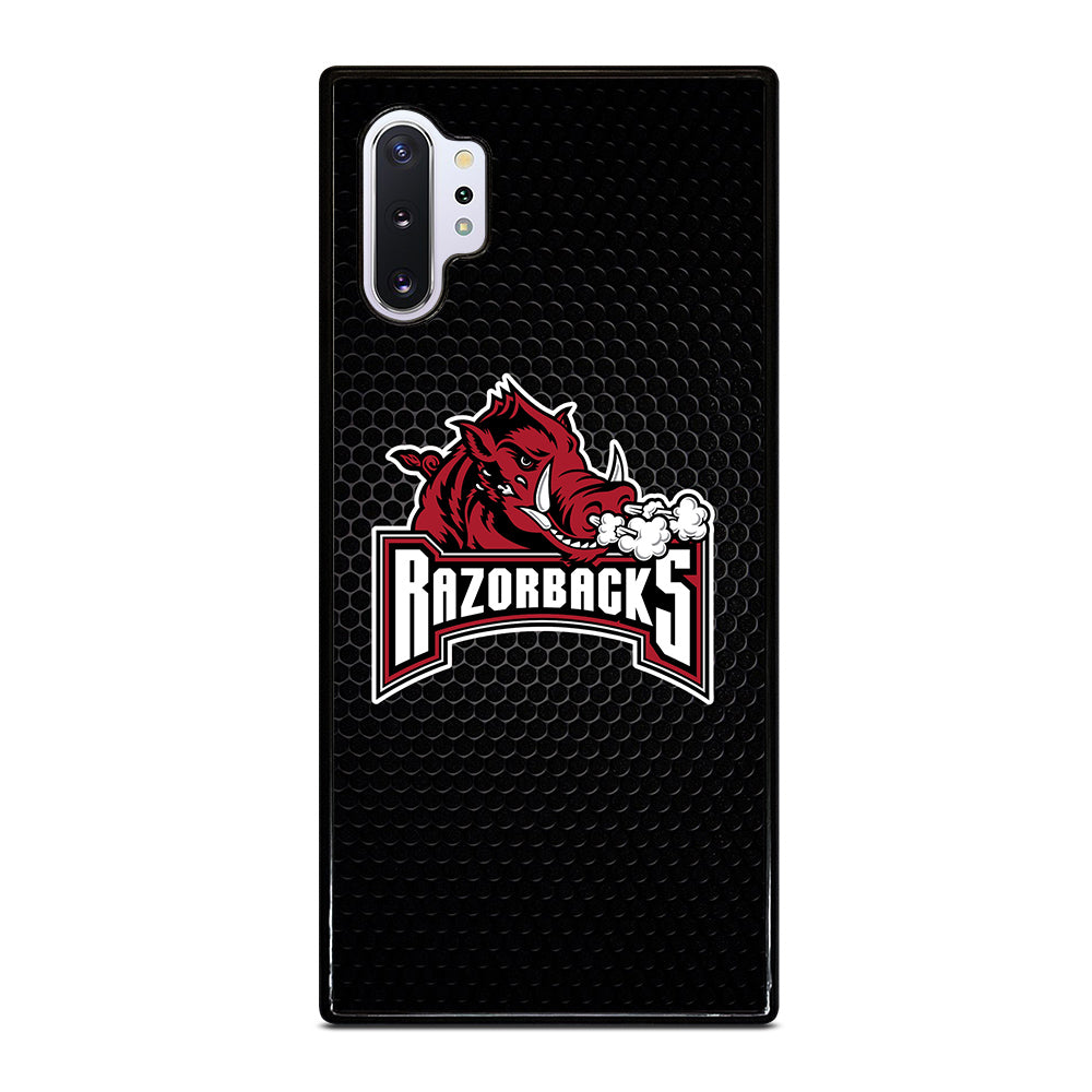 ARKANSAS RAZORBACKS METAL LOGO Samsung Galaxy Note 10 Plus Case Cover