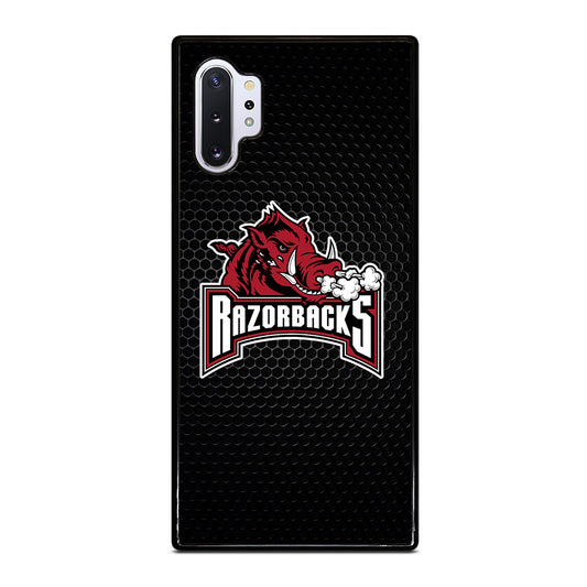 ARKANSAS RAZORBACKS METAL LOGO Samsung Galaxy Note 10 Plus Case Cover