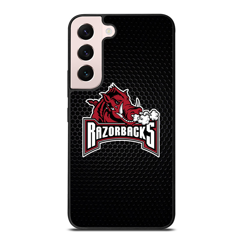 ARKANSAS RAZORBACKS METAL LOGO Samsung Galaxy S22 Plus Case Cover