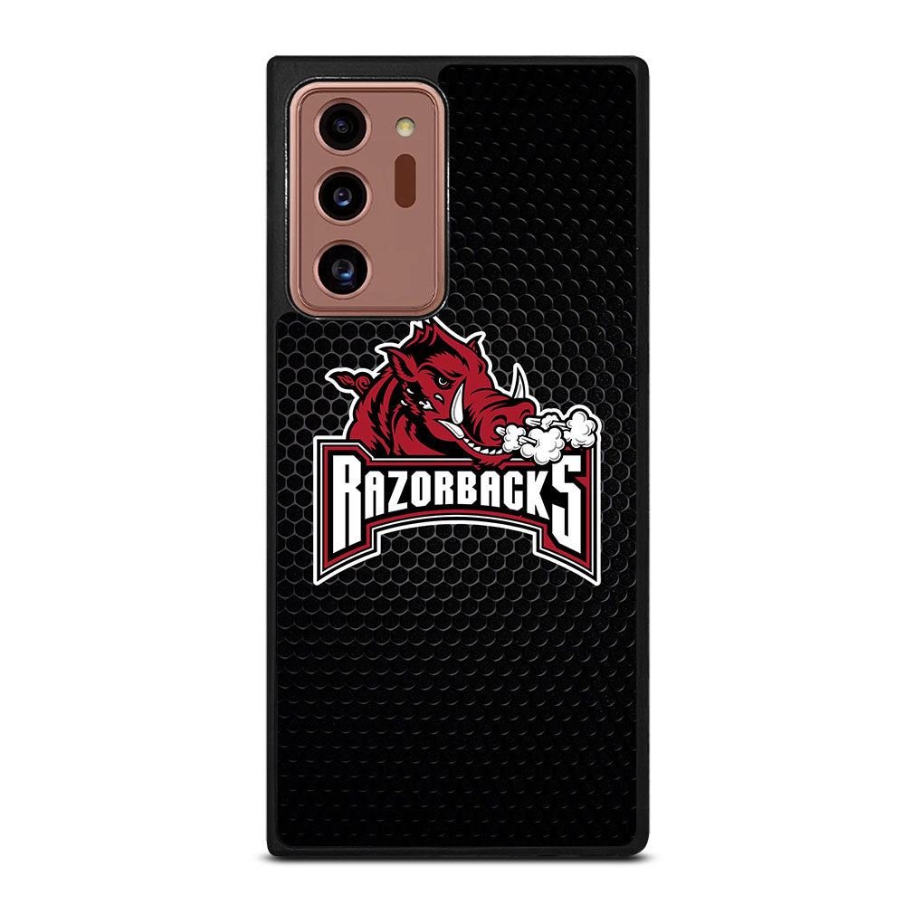 ARKANSAS RAZORBACKS METAL LOGO Samsung Galaxy Note 20 Ultra Case Cover