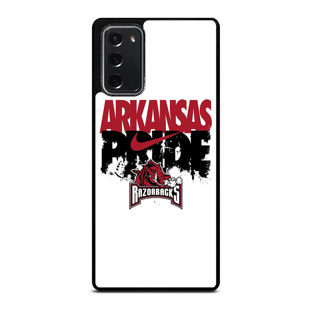 ARKANSAS RAZORBACKS PRIDE LOGO Samsung Galaxy Note 20 Case Cover