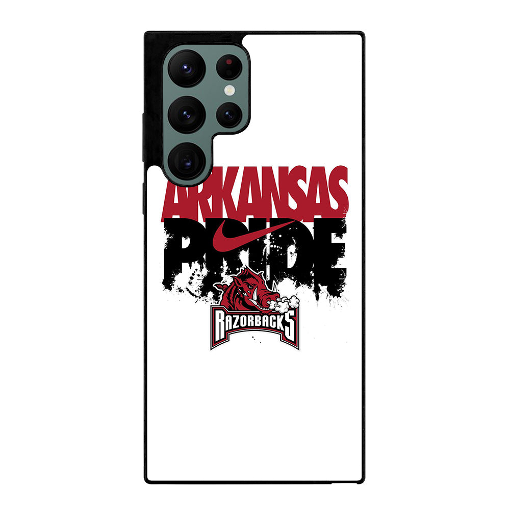 ARKANSAS RAZORBACKS PRIDE LOGO Samsung Galaxy S22 Ultra Case Cover