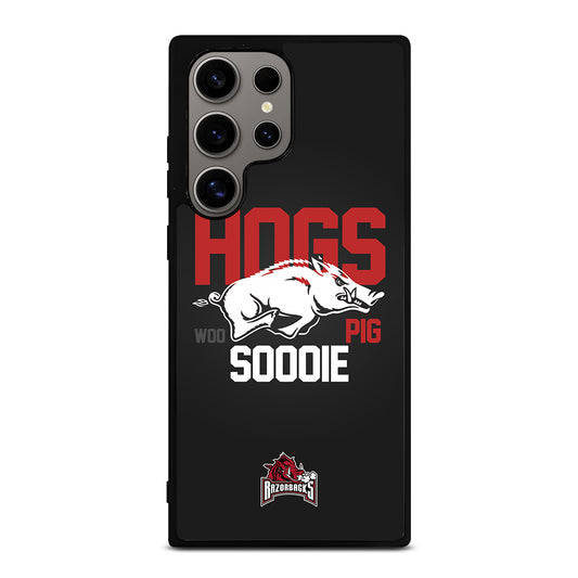 ARKANSAS RAZORBACKS HOGS WOO PIG SOODIE Samsung Galaxy S24 Ultra Case Cover