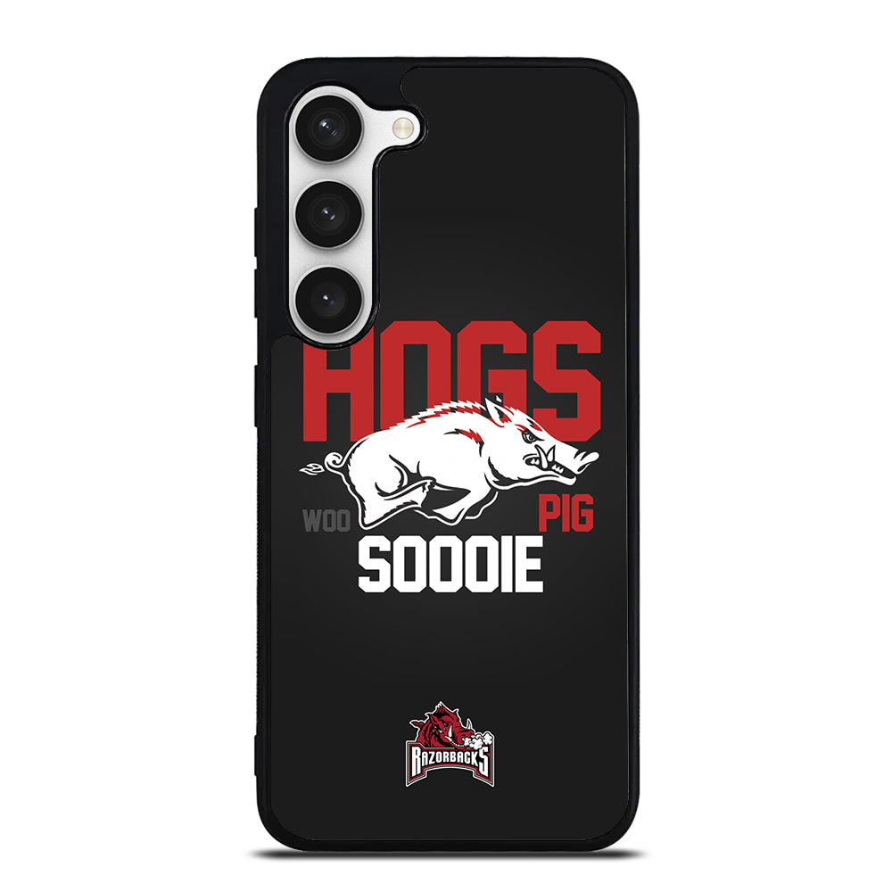 ARKANSAS RAZORBACKS HOGS WOO PIG SOODIE Samsung Galaxy S23 Case Cover