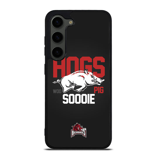 ARKANSAS RAZORBACKS HOGS WOO PIG SOODIE Samsung Galaxy S23 Plus Case Cover