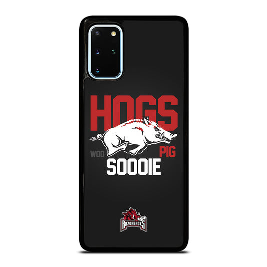 ARKANSAS RAZORBACKS HOGS WOO PIG SOODIE Samsung Galaxy S20 Plus Case Cover