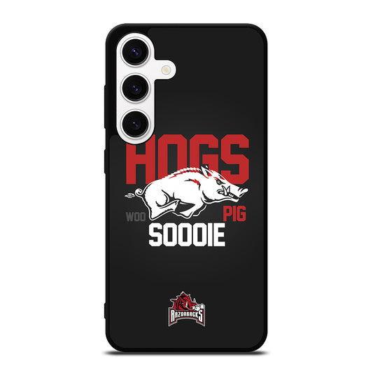 ARKANSAS RAZORBACKS HOGS WOO PIG SOODIE Samsung Galaxy S24 Case Cover