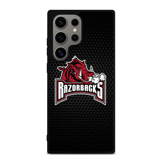 ARKANSAS RAZORBACKS METAL LOGO Samsung Galaxy S24 Ultra Case Cover