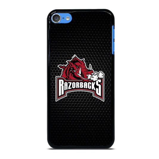 ARKANSAS RAZORBACKS METAL LOGO iPod Touch 7 Case Cover