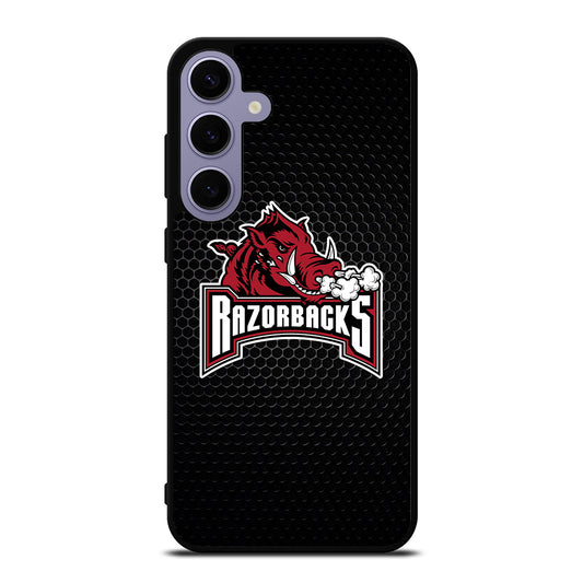 ARKANSAS RAZORBACKS METAL LOGO Samsung Galaxy S24 Plus Case Cover