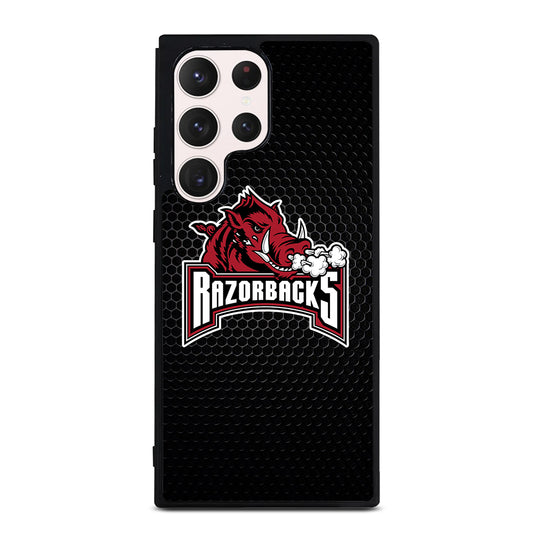 ARKANSAS RAZORBACKS METAL LOGO Samsung Galaxy S23 Ultra Case Cover