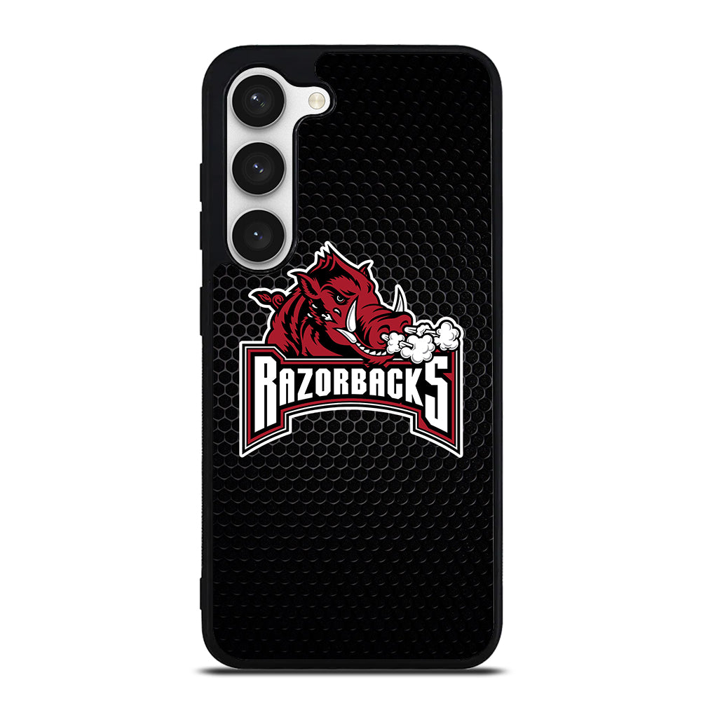 ARKANSAS RAZORBACKS METAL LOGO Samsung Galaxy S23 Case Cover