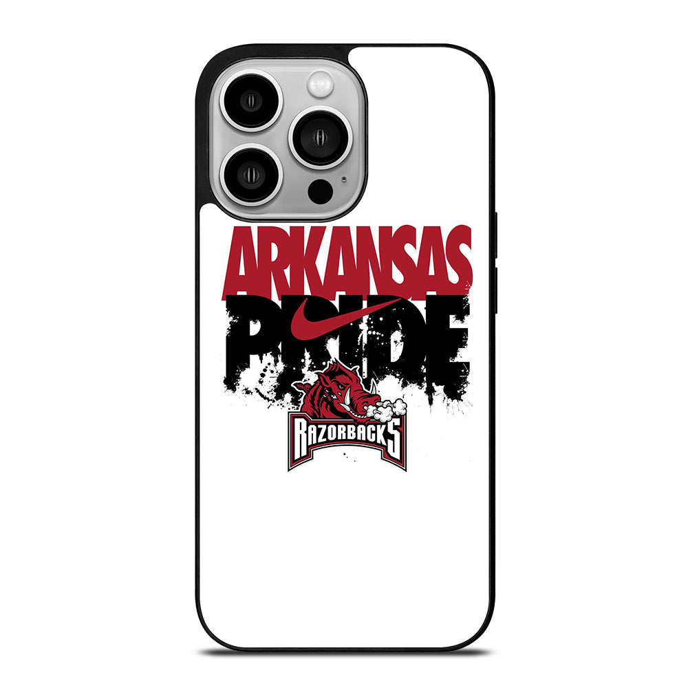 ARKANSAS RAZORBACKS PRIDE LOGO iPhone 14 Pro Case Cover