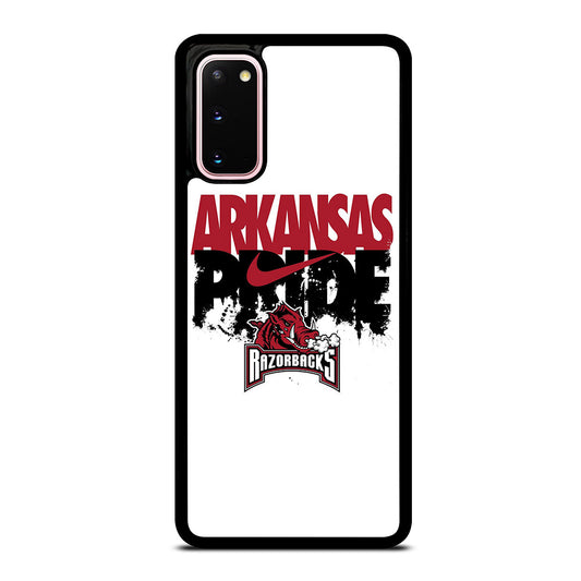 ARKANSAS RAZORBACKS PRIDE LOGO Samsung Galaxy S20 Case Cover