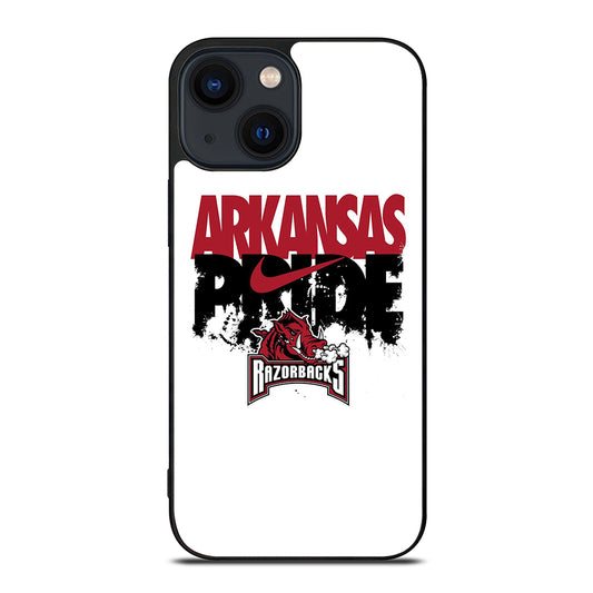 ARKANSAS RAZORBACKS PRIDE LOGO iPhone 14 Plus Case Cover