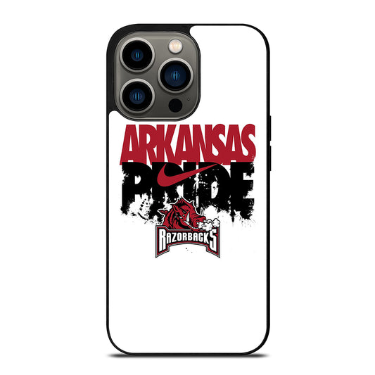 ARKANSAS RAZORBACKS PRIDE LOGO iPhone 13 Pro Case Cover