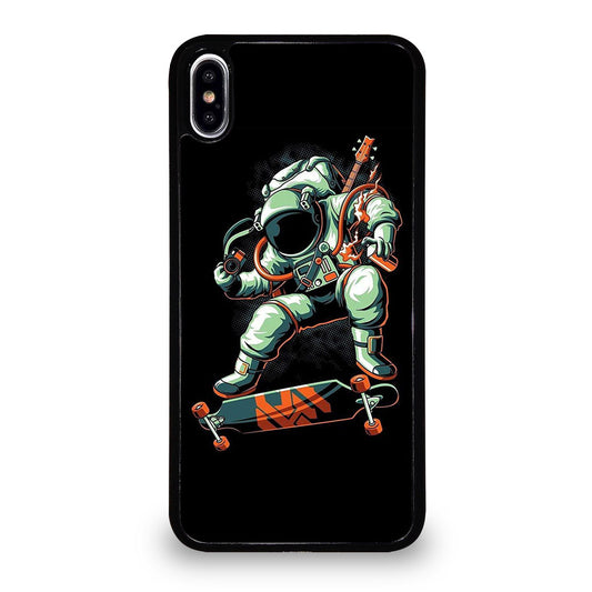 ASTRONAUT SKATEBOARDER CARTOON 1 iPhone XS Max Case Cover