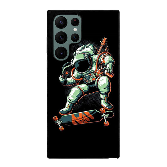 ASTRONAUT SKATEBOARDER CARTOON 1 Samsung Galaxy S22 Ultra Case Cover