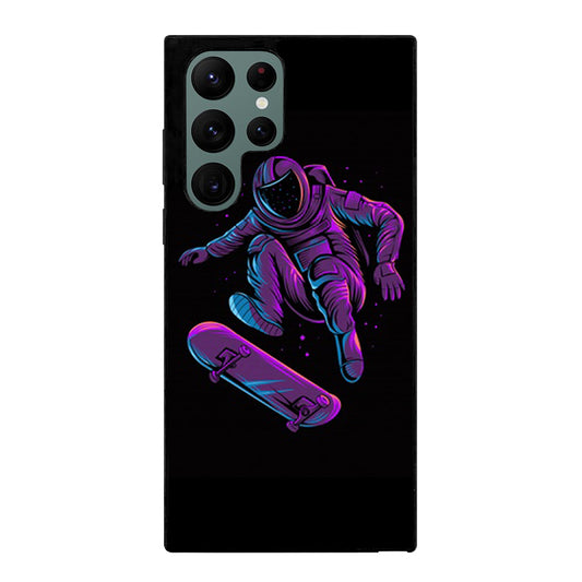 ASTRONAUT SKATEBOARDER CARTOON 2 Samsung Galaxy S22 Ultra Case Cover