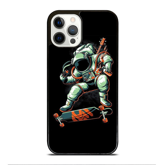 ASTRONAUT SKATEBOARDER CARTOON 1 iPhone 12 Pro Case Cover