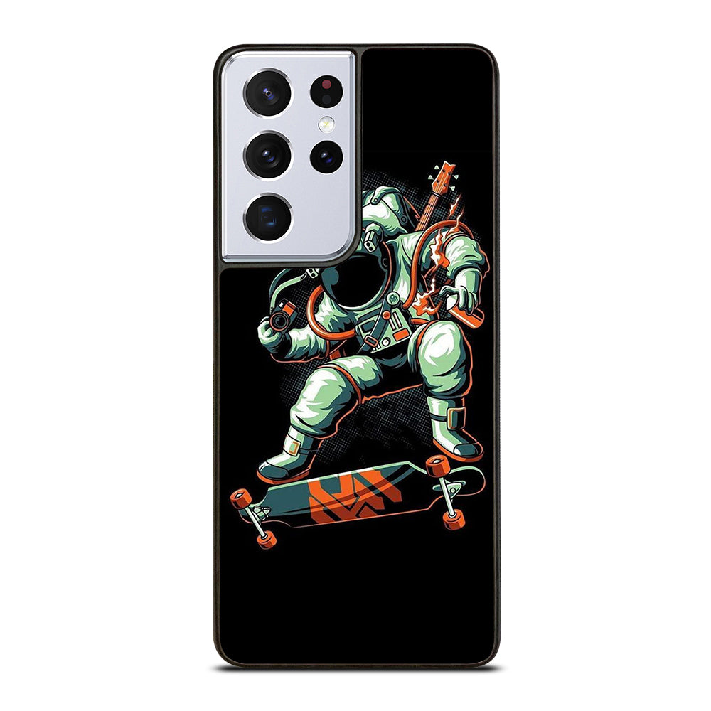 ASTRONAUT SKATEBOARDER CARTOON 1 Samsung Galaxy S21 Ultra Case Cover