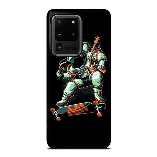 ASTRONAUT SKATEBOARDER CARTOON 1 Samsung Galaxy S20 Ultra Case Cover