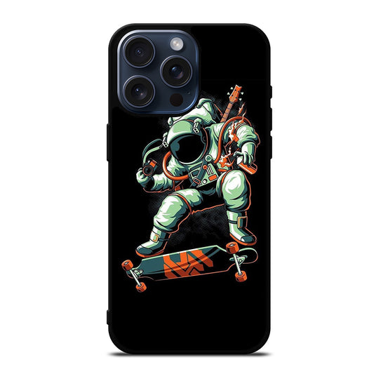 ASTRONAUT SKATEBOARDER CARTOON 1 iPhone 15 Pro Max Case Cover