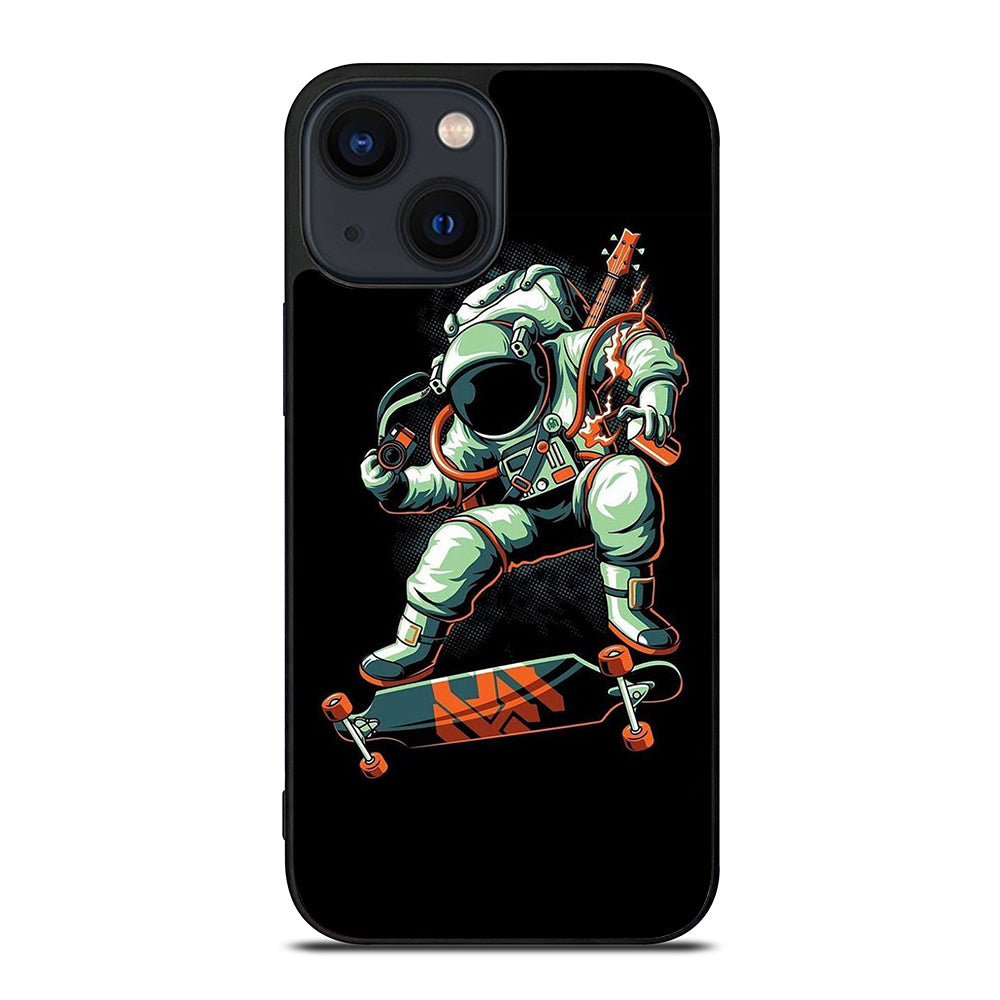 ASTRONAUT SKATEBOARDER CARTOON 1 iPhone 14 Plus Case Cover