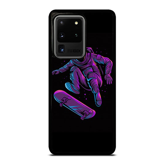 ASTRONAUT SKATEBOARDER CARTOON 2 Samsung Galaxy S20 Ultra Case Cover