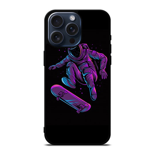 ASTRONAUT SKATEBOARDER CARTOON 2 iPhone 15 Pro Max Case Cover