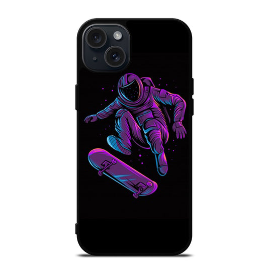 ASTRONAUT SKATEBOARDER CARTOON 2 iPhone 15 Plus Case Cover