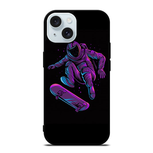 ASTRONAUT SKATEBOARDER CARTOON 2 iPhone 15 Case Cover