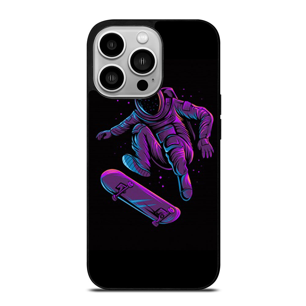 ASTRONAUT SKATEBOARDER CARTOON 2 iPhone 14 Pro Case Cover