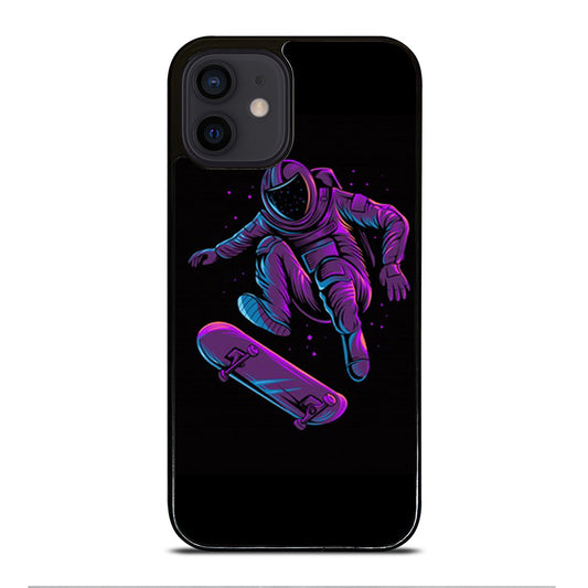 ASTRONAUT SKATEBOARDER CARTOON 2 iPhone 12 Mini Case Cover