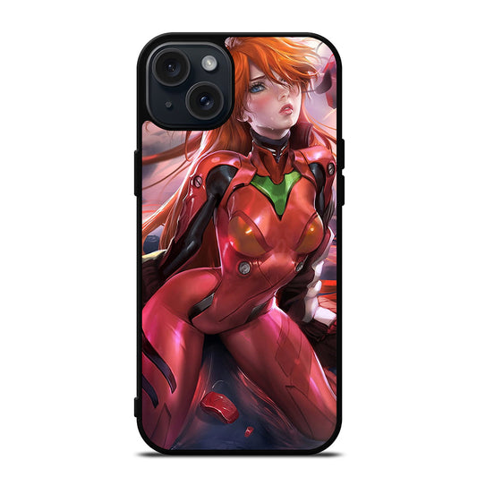 ASUKA EVANGELION ANIME iPhone 15 Plus Case Cover