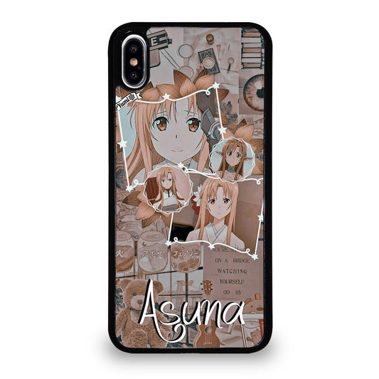 ASUNA YUUKI SWORD ART ONLINE COLLAGE iPhone XS Max Case Cover