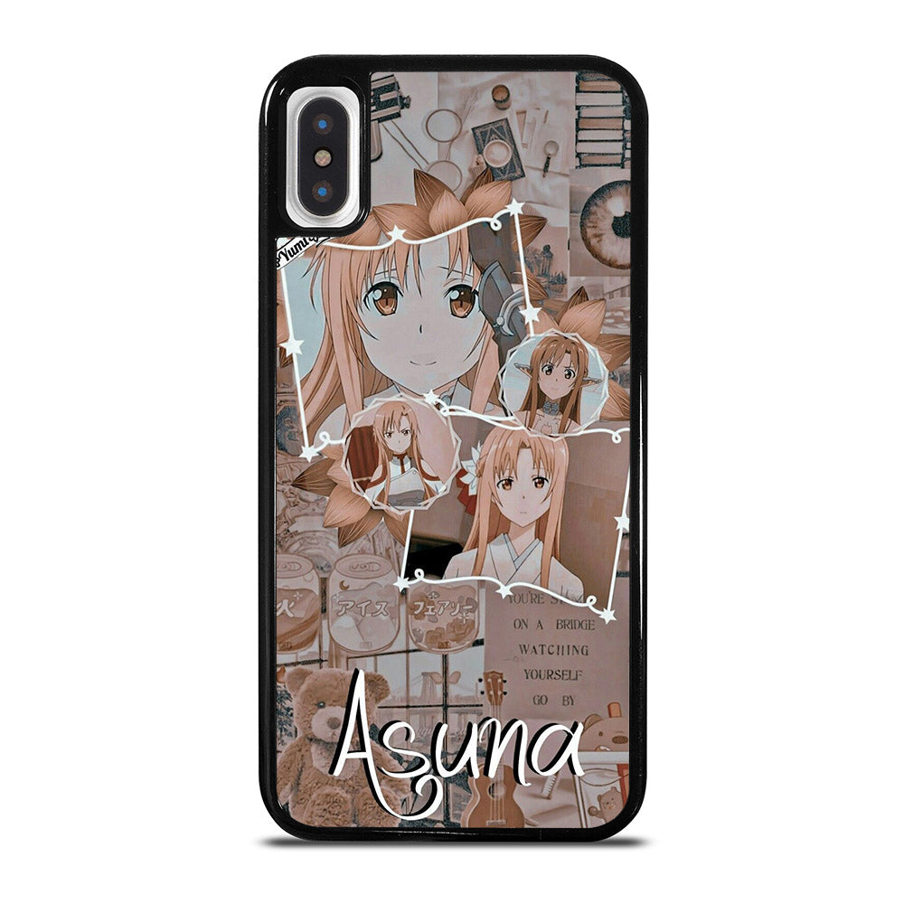 ASUNA YUUKI SWORD ART ONLINE COLLAGE iPhone X / XS Case Cover