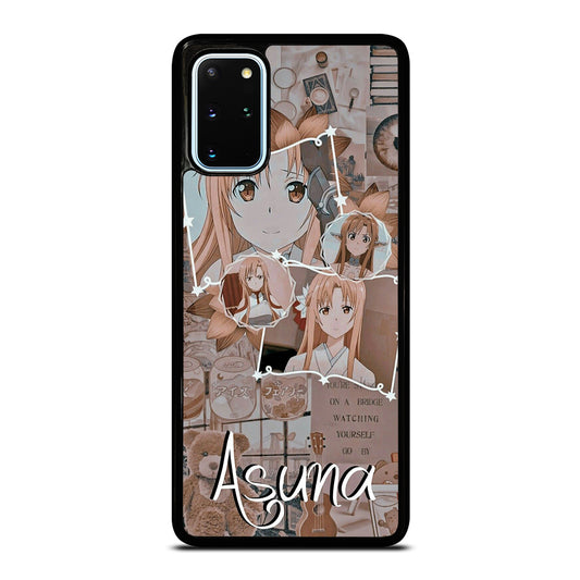 ASUNA YUUKI SWORD ART ONLINE COLLAGE Samsung Galaxy S20 Plus Case Cover