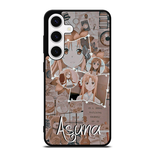 ASUNA YUUKI SWORD ART ONLINE COLLAGE Samsung Galaxy S24 Case Cover