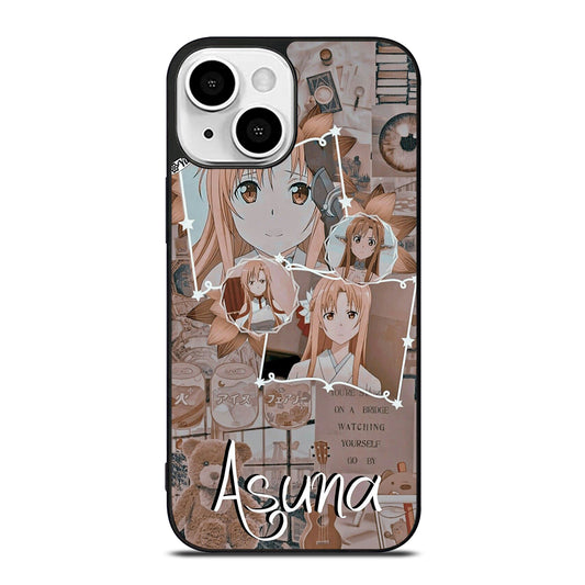 ASUNA YUUKI SWORD ART ONLINE COLLAGE iPhone 13 Mini Case Cover