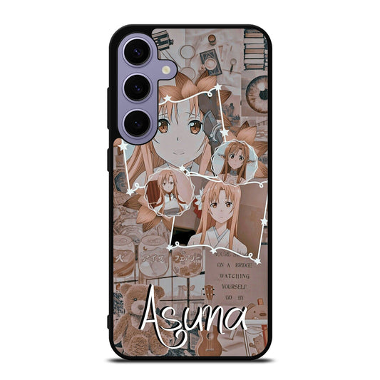 ASUNA YUUKI SWORD ART ONLINE COLLAGE Samsung Galaxy S24 Plus Case Cover