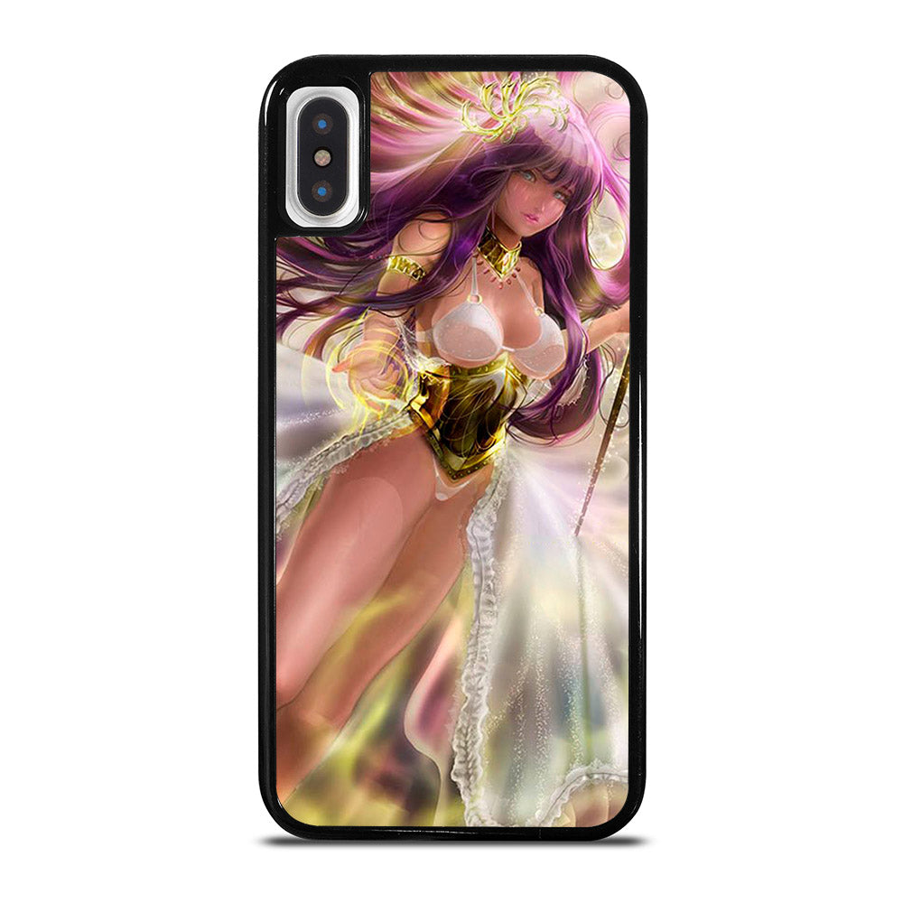 ATHENA SAINT SEIYA ART iPhone X / XS Case Cover