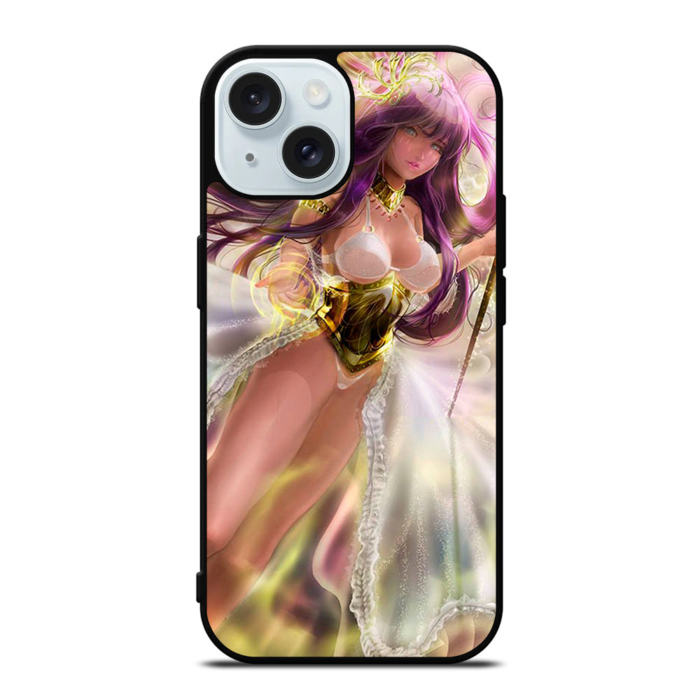 ATHENA SAINT SEIYA ART iPhone 15 Case Cover