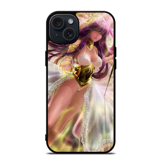 ATHENA SAINT SEIYA ART iPhone 15 Plus Case Cover