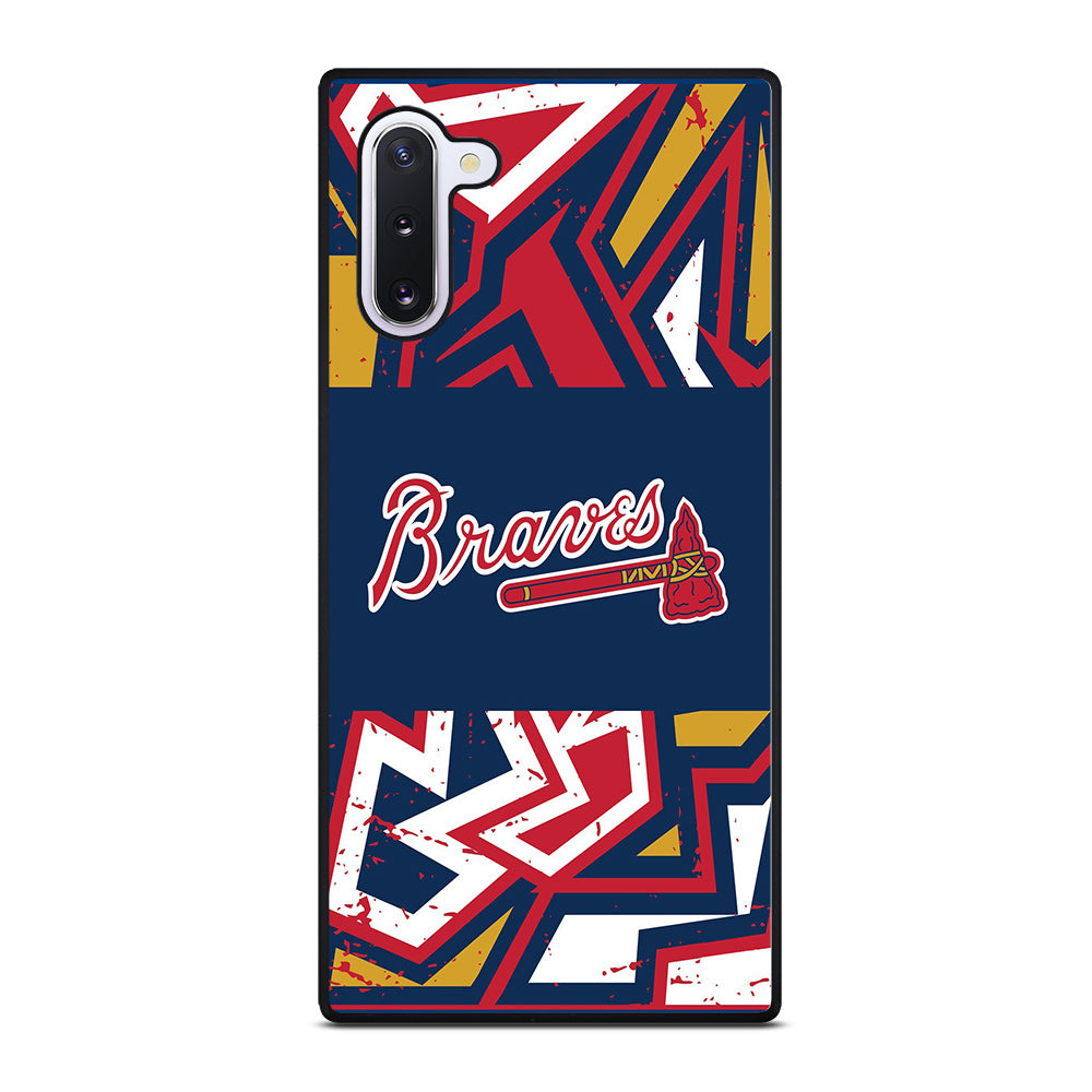 ATLANTA BRAVES ART LOGO 2 Samsung Galaxy Note 10 Case Cover