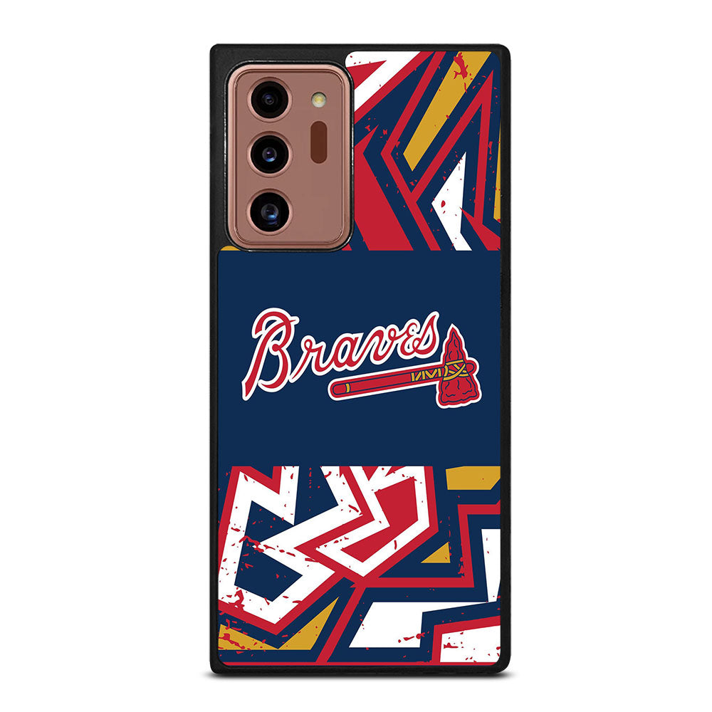 ATLANTA BRAVES ART LOGO 2 Samsung Galaxy Note 20 Ultra Case Cover