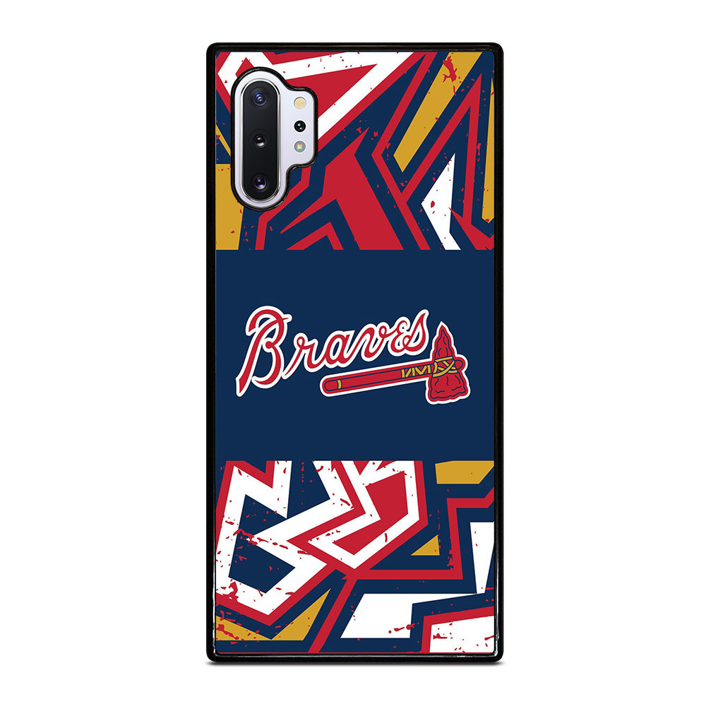 ATLANTA BRAVES ART LOGO 2 Samsung Galaxy Note 10 Plus Case Cover