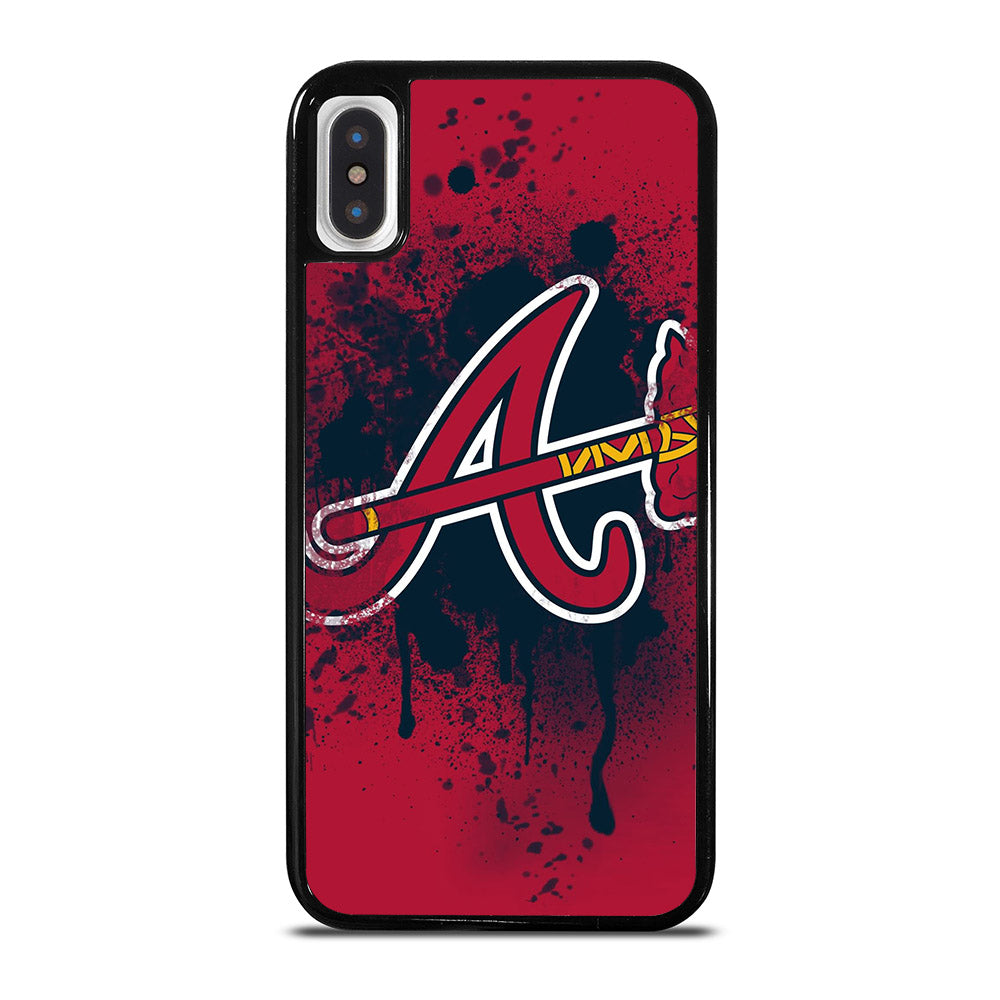 ATLANTA BRAVES ART LOGO iPhone X / XS Case Cover