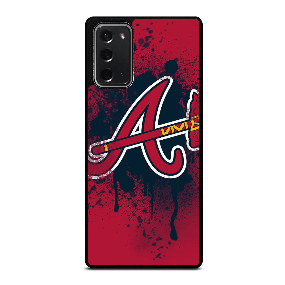 ATLANTA BRAVES ART LOGO Samsung Galaxy Note 20 Case Cover